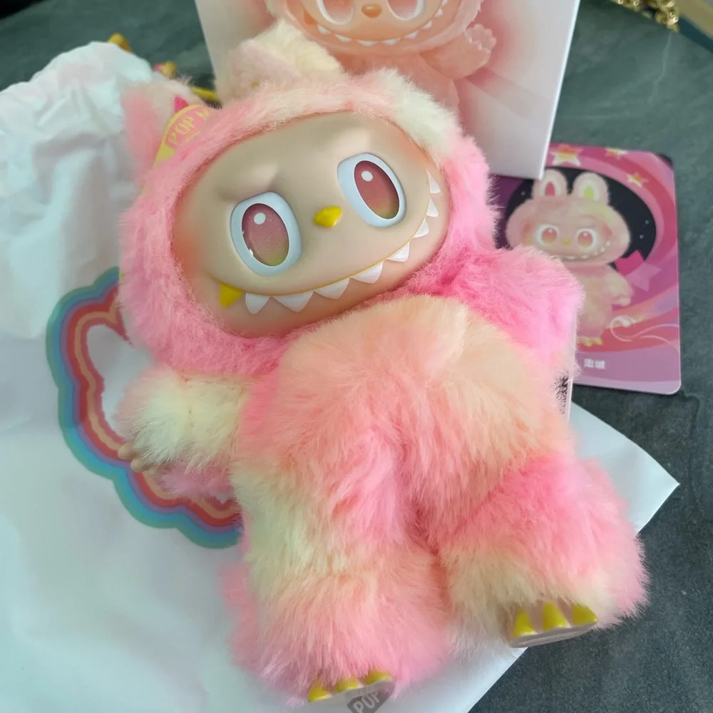 Labubu Big Into Energy LOYALTY Keychain Bag Charm Monster Plush